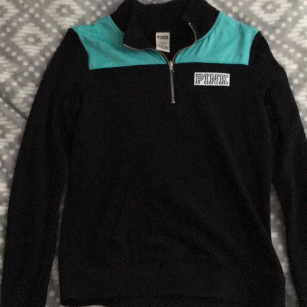 PINK half zip up